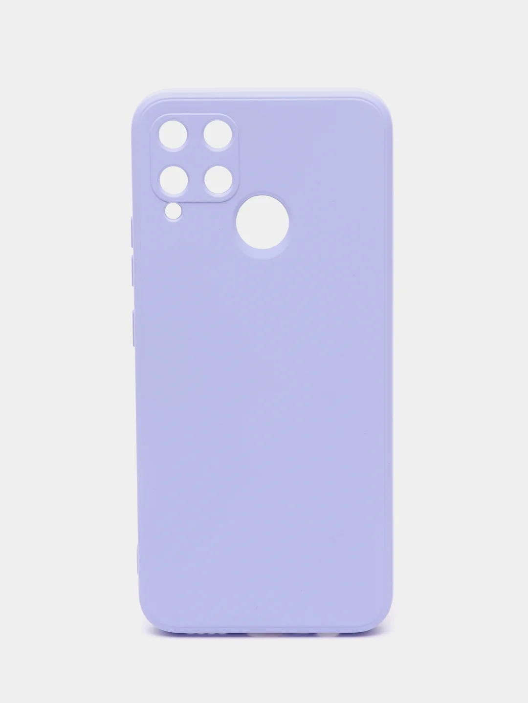 Лавандовый чехол силиконовый для Realme C15 / C25 / C25S / Реалми С15 / С25 Silicone Cover