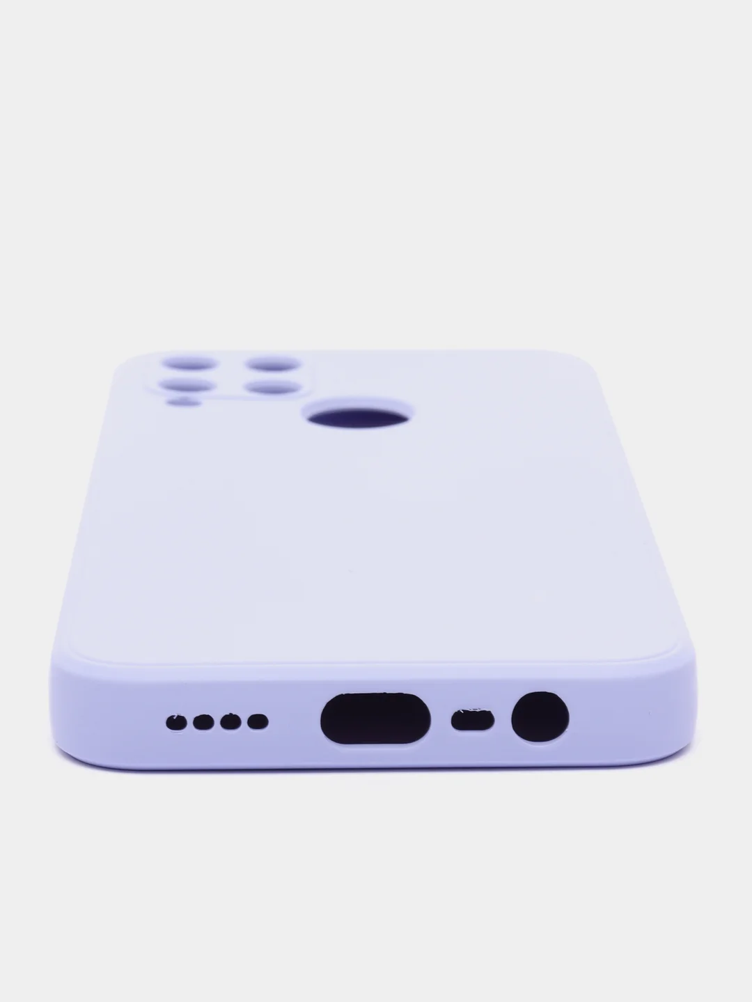 Лавандовый чехол силиконовый для Realme C15 / C25 / C25S / Реалми С15 / С25 Silicone Cover