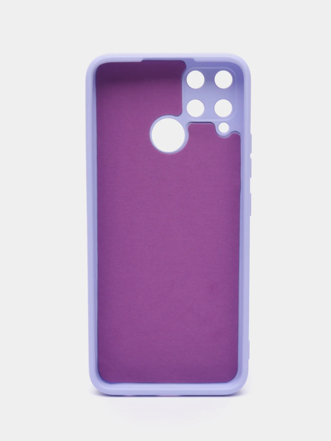 Лавандовый чехол силиконовый для Realme C15 / C25 / C25S / Реалми С15 / С25 Silicone Cover