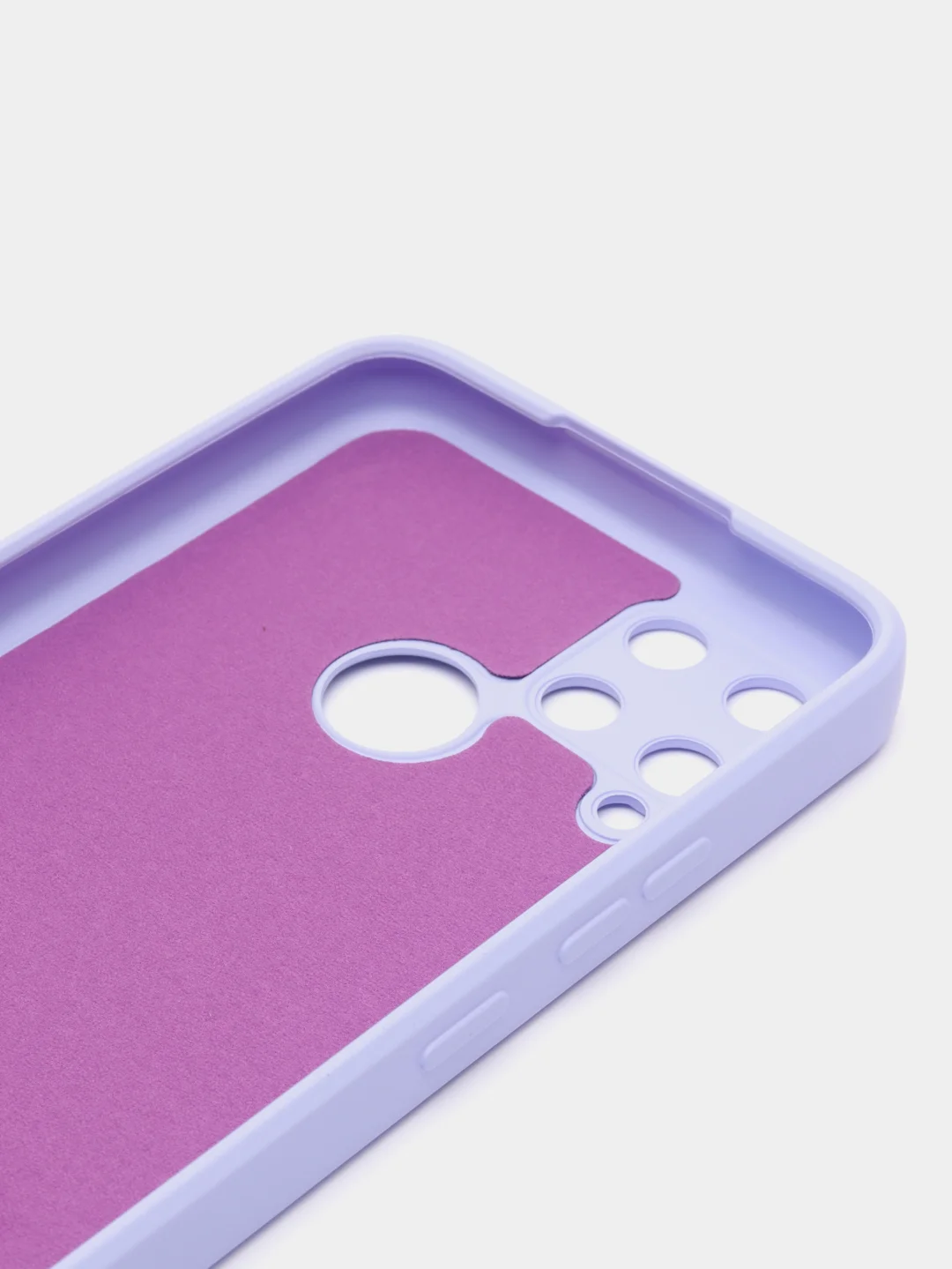 Лавандовый чехол силиконовый для Realme C15 / C25 / C25S / Реалми С15 / С25 Silicone Cover