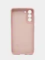 Бежевый меланж чехол силиконовый Silicone Cover для Samsung Galaxy S21 FE, Самсунг Галакси С21 ФЕ