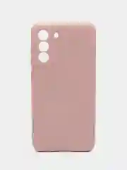 Бежевый меланж чехол силиконовый Silicone Cover для Samsung Galaxy S21 FE, Самсунг Галакси С21 ФЕ