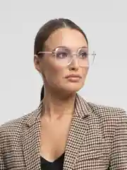 Прозрачный имиджевые очки