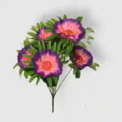 Кораллово-розовый искусственные декоративные цветы (гвоздика, маргаритка)