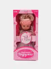 Кукла классическая "Любимая подружка" в платье, с аксессуарами
