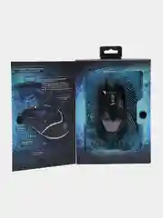 Черный мышь Oklick 888G INFINITY, с подсветкой