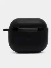 Черный силиконовый чехол для Apple Airpods 3