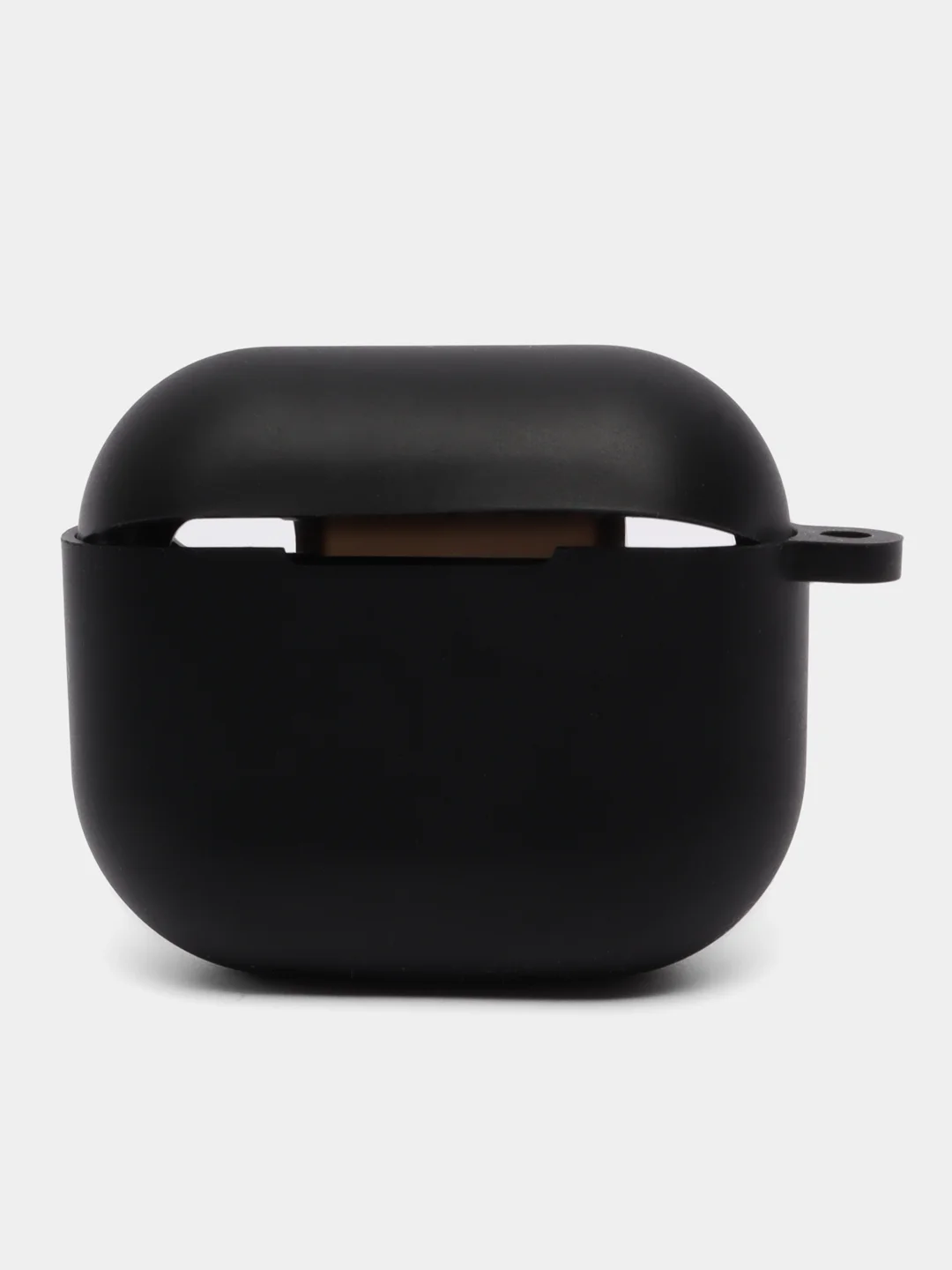 Черный силиконовый чехол для Apple Airpods 3
