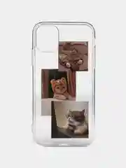 Чехол с принтом котиков для iPhone