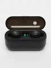 Черный беспроводные Bluetooth наушники F9 TWS с Power bank