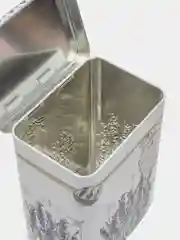 Банка для сыпучих продуктов "Лаванда", 2,7 л, 9,5 х 21,5 см, прямоугольная