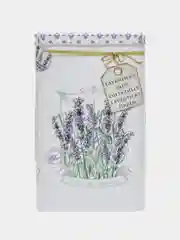 Банка для сыпучих продуктов "Лаванда", 2,7 л, 9,5 х 21,5 см, прямоугольная