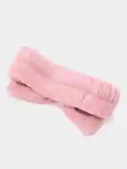 Тёмно-розовый повязка для волос мягкая  OMG с бантиком. Повязка на голову