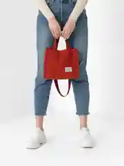Сумка-шоппер женская, вельветовая