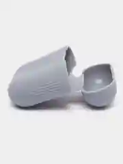 Серый чехол для AirPods 1/AirPods 2 силиконовый