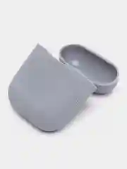 Серый чехол для AirPods 1/AirPods 2 силиконовый