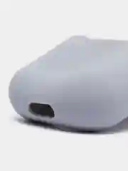 Серый чехол для AirPods 1/AirPods 2 силиконовый