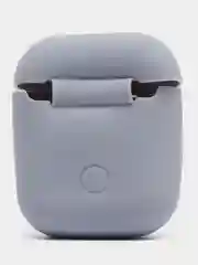 Серый чехол для AirPods 1/AirPods 2 силиконовый