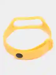 Желтый ремешки для Xiaomi Mi Band 3 и Band 4