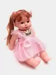 Розовый пупсик 30 см