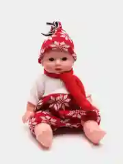 Красный пупсик 30 см