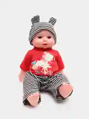 Коралловый пупсик 30 см