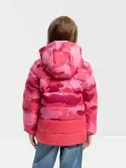 Пуховик для девочки с капюшоном Adidas