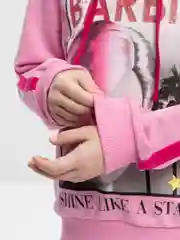 Худи для девочки с принтом "Barbie"