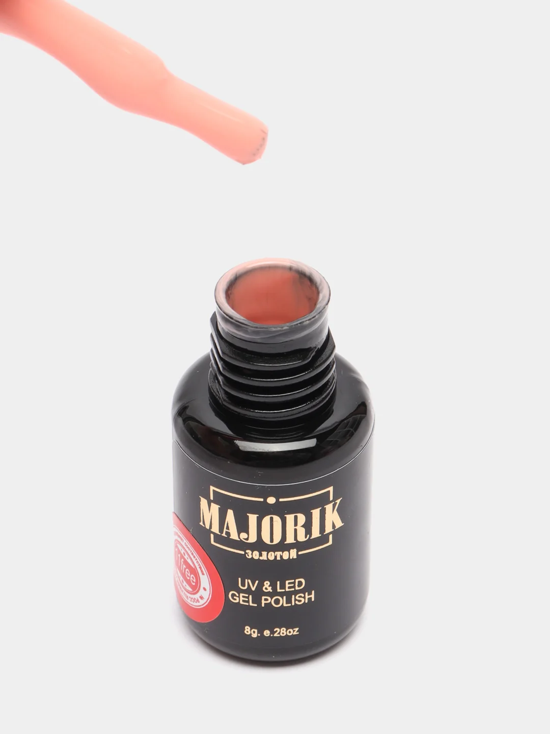 Коралловый гель-лак для ногтей Majorik Coler 10, 8 г