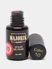 Коралловый гель-лак для ногтей Majorik Coler 10, 8 г