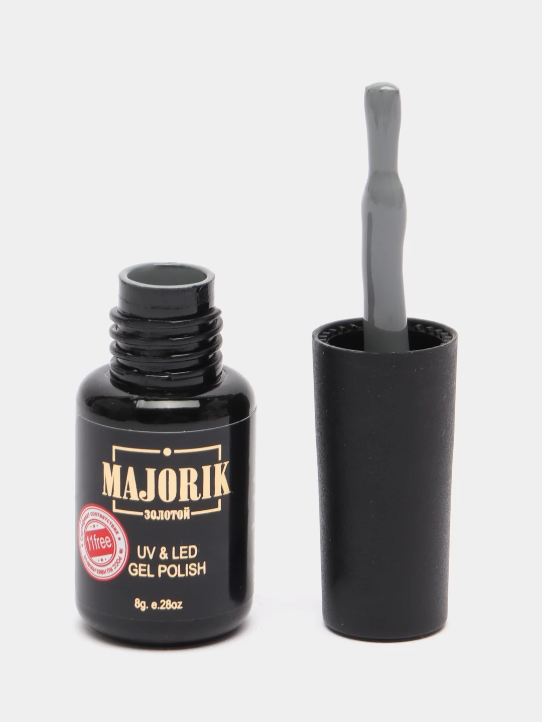 Серый гель-лак для ногтей Majorik Coler 05, 8 г