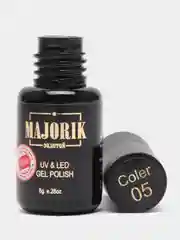 Серый гель-лак для ногтей Majorik Coler 05, 8 г
