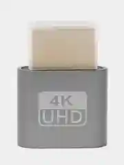 Серый эмулятор монитора, виртуальный дисплей HDMI DDC EDID