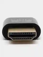 Черный эмулятор монитора, виртуальный дисплей HDMI DDC EDID