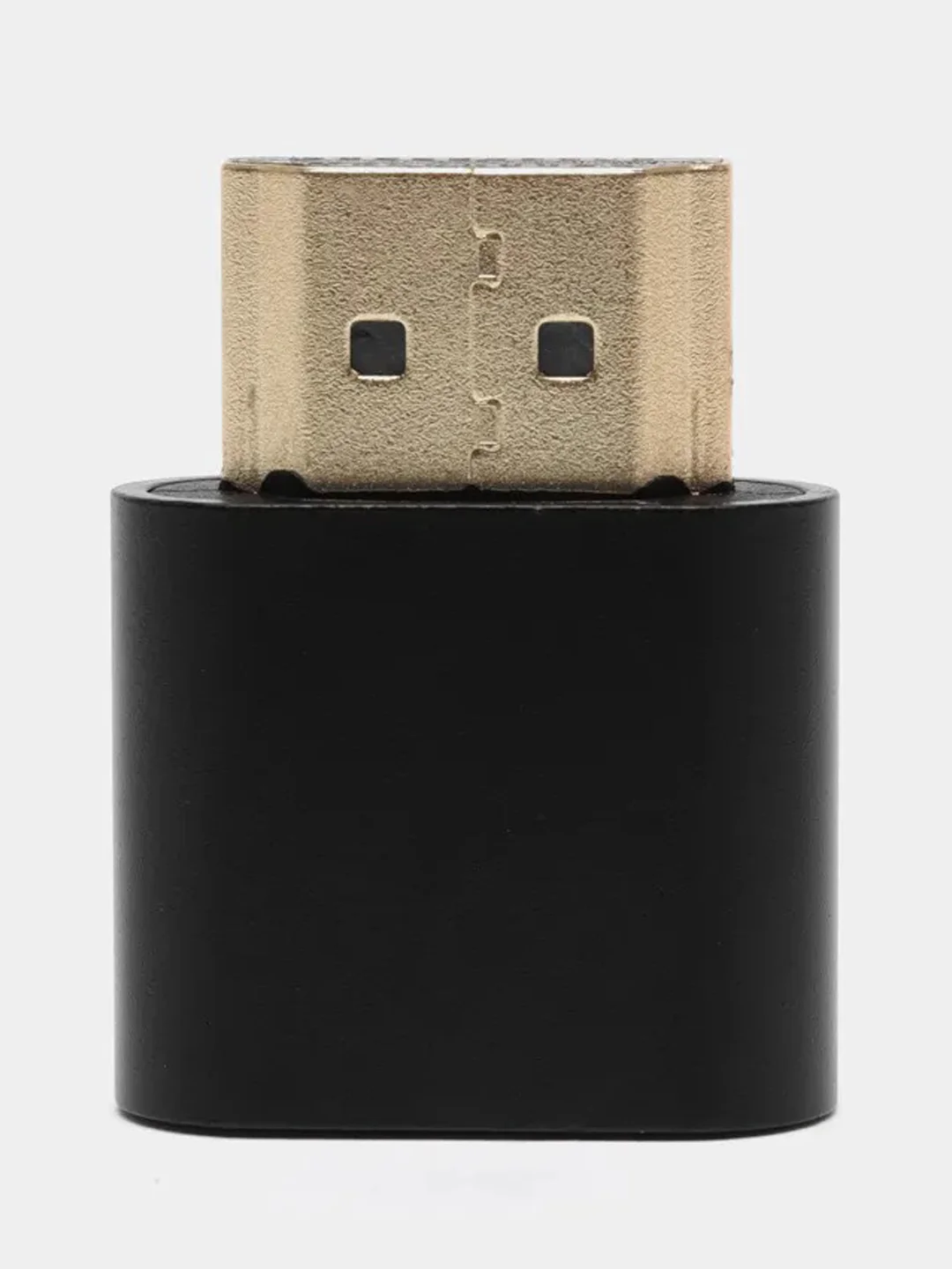Черный эмулятор монитора, виртуальный дисплей HDMI DDC EDID