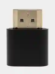 Черный эмулятор монитора, виртуальный дисплей HDMI DDC EDID