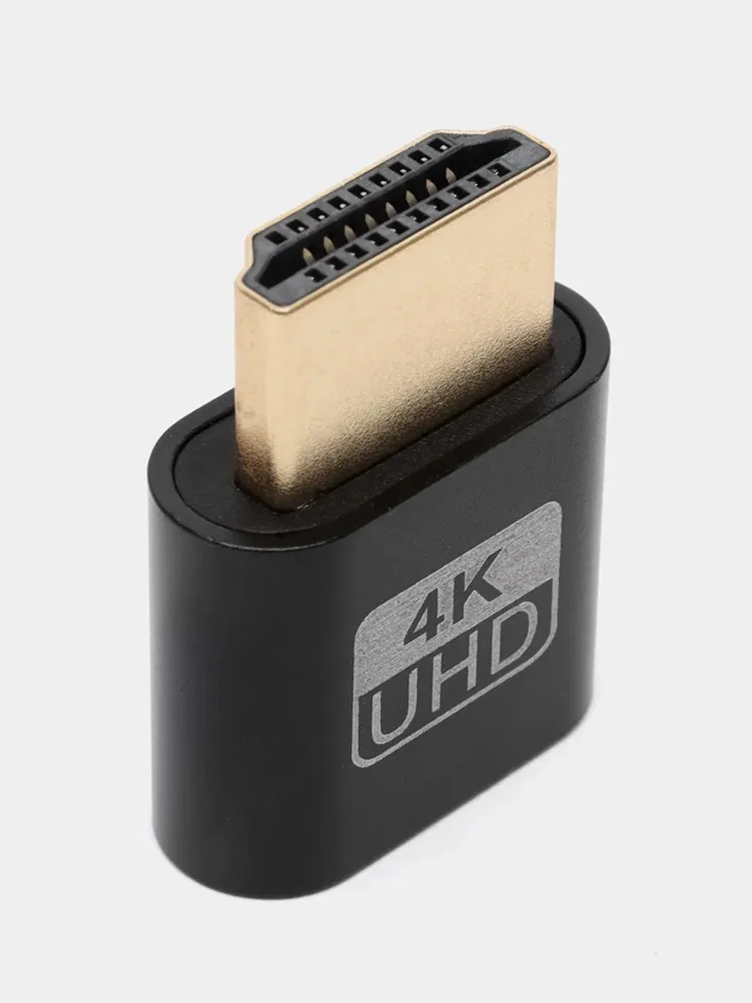 Черный эмулятор монитора, виртуальный дисплей HDMI DDC EDID