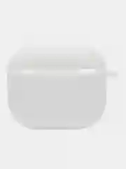 Белый силиконовый чехол для Apple Airpods 3