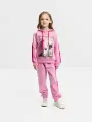 Худи для девочки с принтом "Barbie"
