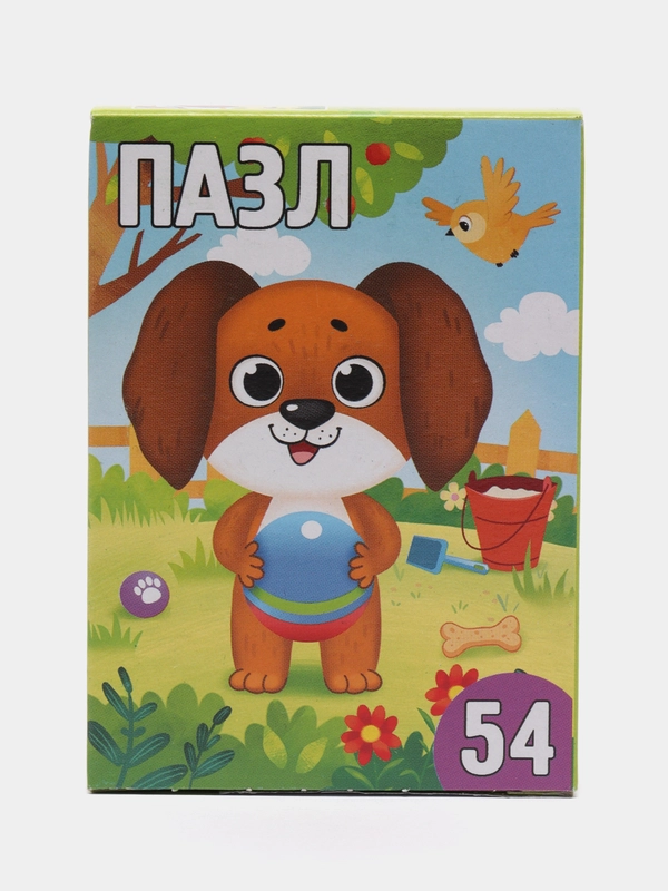 Пазл "Щенок", 54 элемента