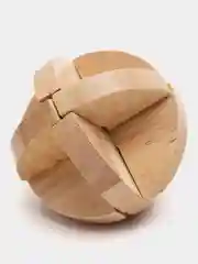 Фиолетовый деревянные головоломки