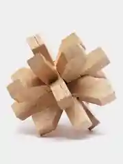 Оливковый деревянные головоломки