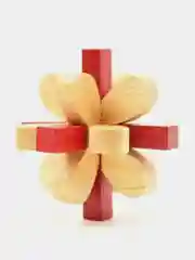 Серебряный деревянные головоломки