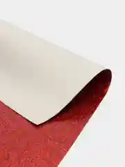 Красный кожзам с мелкими блестками гладкий, искусственная кожа