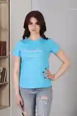 Коралловый футболка женская много расцветок Хоум Стайл, 2094Ф