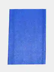 Синий кожзам с мелкими блестками, искусственная кожа