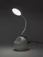 Настольная лампа "Динозаврик" LED 3Вт, USB, белый, 10 х 9,5 х 34 см