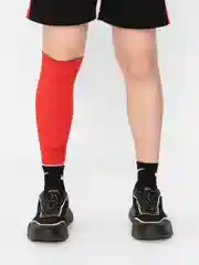Красный футбольная защита, щитки, 1 штука