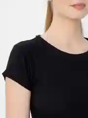 Черный топ на завязках, женский