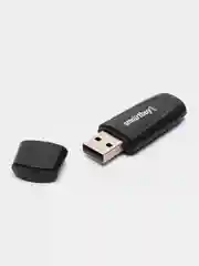Черный флеш-накопитель SmartBuy, флешка USB 2.0, 8, 16, 32, 64 ГБ